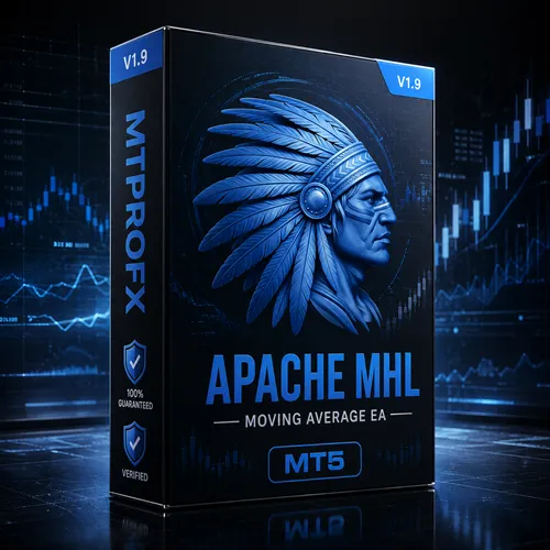 Apache MHL Moving Average EA MT5 V1.9 – Powerful Forex Trading Tool