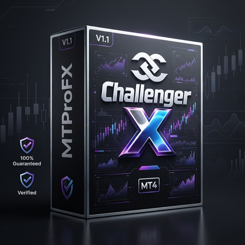 Challenger X EA V1.1 MT4 – Advanced Grid & Recovery Forex Trading Robot