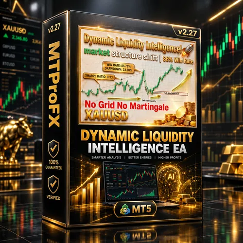 Dynamic Liquidity Intelligence EA MT5 – Powerful Smart Forex Trading Robot