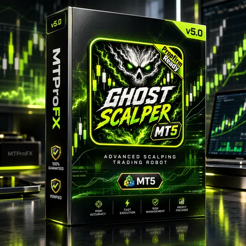 Ghost Scalper EA v5.0 MT5 – Automated Forex Scalping Robot for Traders