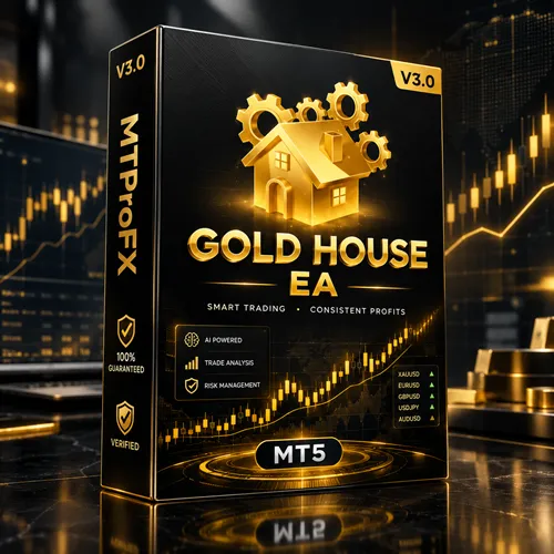 Gold House EA MT5 V3.0 – Advanced Gold Trading Expert Advisor for MetaTrader 5