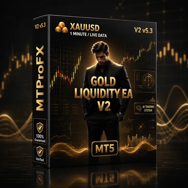 Gold Liquidity EA MT5 V2 v5.3 – Smart XAUUSD Forex Robot for Scalping