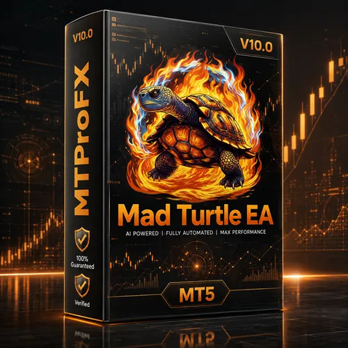 Mad Turtle EA MT5 V10.0 – Automated Forex Trading Robot for Consistent Profits