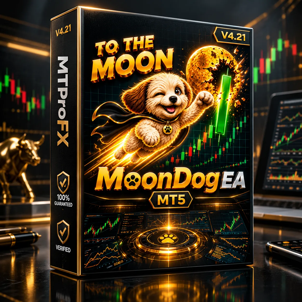 MoonDog EA V4.21 MT5 Review: Automated Forex Trading Expert Advisor
