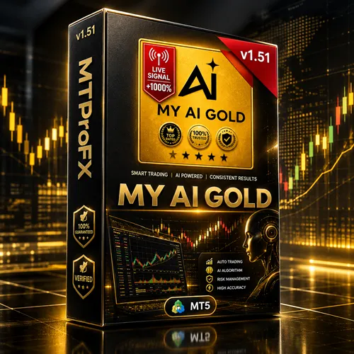 My AI Gold EA MT5 v1.51 – Smart XAUUSD Trading Robot for MetaTrader 5