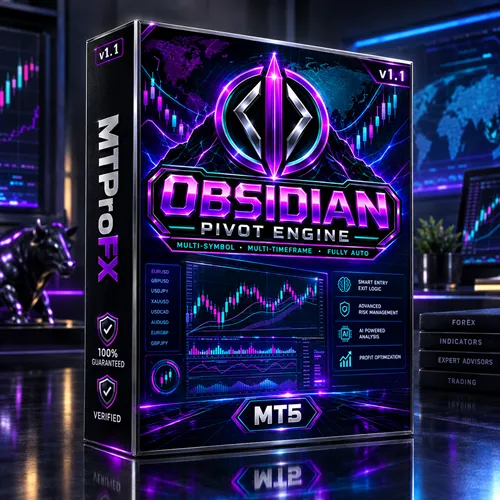 Obsidian Pivot Engine EA MT5 v1.1 – Powerful Pivot Breakout Trading EA
