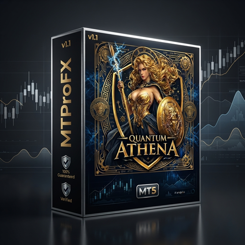 Quantum Athena EA MT5 v1.1 – Myfxbook Verified Grid Scalping Expert Advisor
