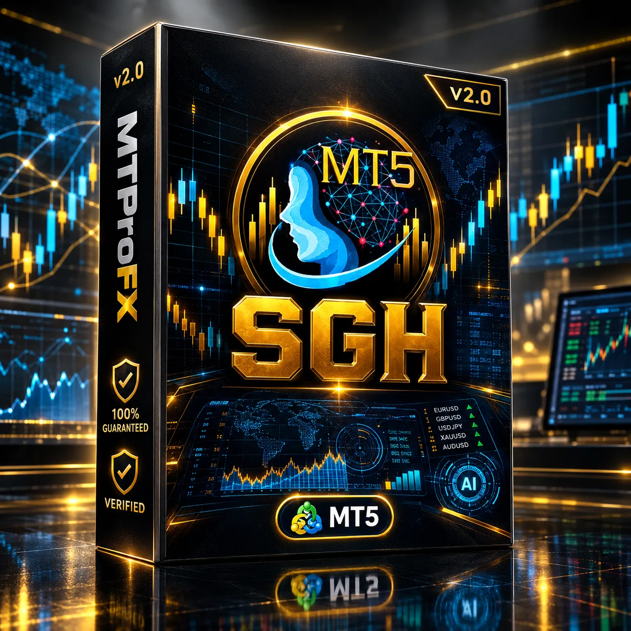 Smart Gold Hunter EA MT5 V2.0 + Source Code | Powerful Gold Trading EA