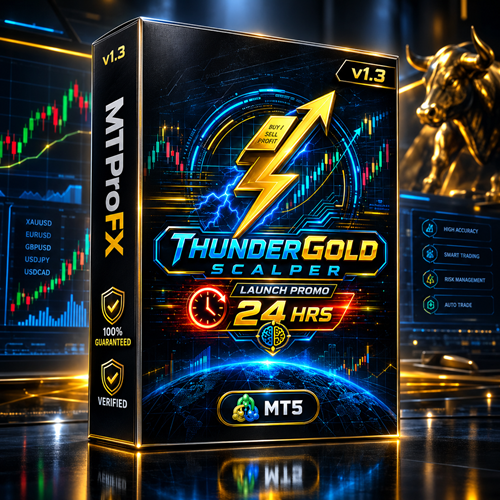 ThunderGold Scalper EA MT5 v1.3 – Powerful Gold Trading Robot