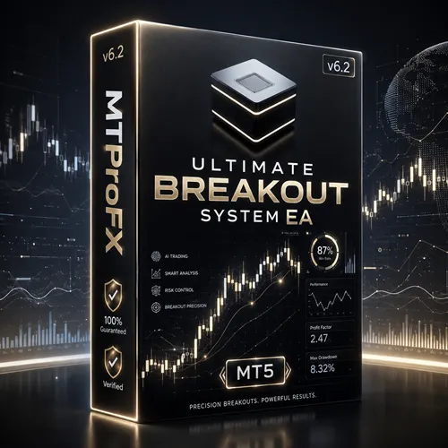 Ultimate Breakout System EA MT5 v6.2 – Automated Breakout Trading Expert Advisor | Myfxbook Verified