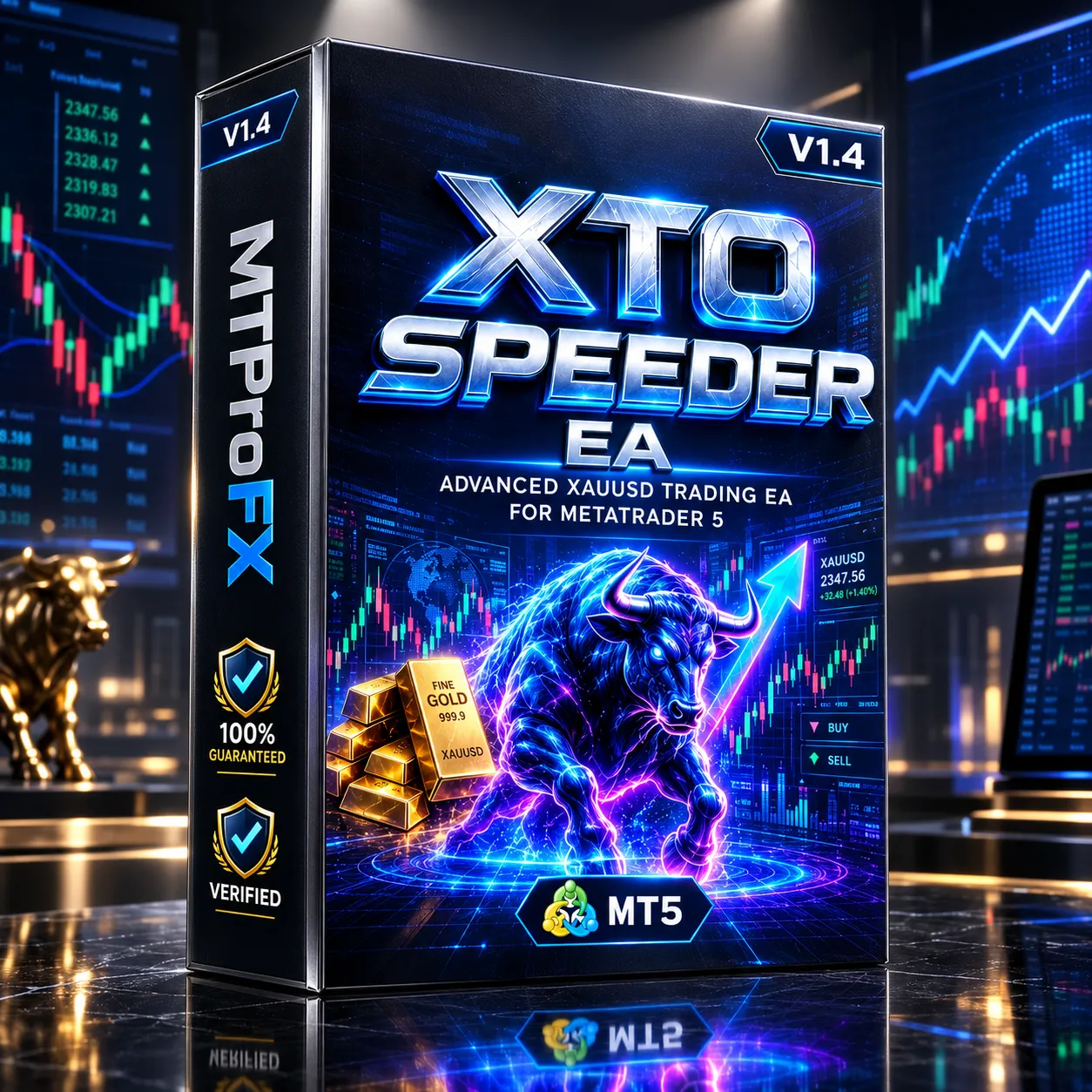 XTO Speeder EA (V4) MT5 v1.4 – Automated Forex Trading Expert Advisor