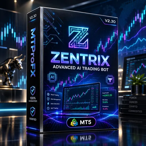 Zentrix Gold Scalp EA MT5 V2.30 – Powerful Gold Scalping Expert Advisor