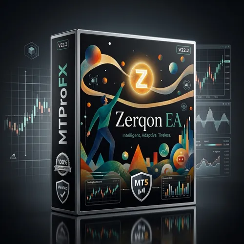 Zerqon EA MT5 V22.2 Review – Myfxbook Verified Scalping & Grid Trading Robot for MetaTrader 5